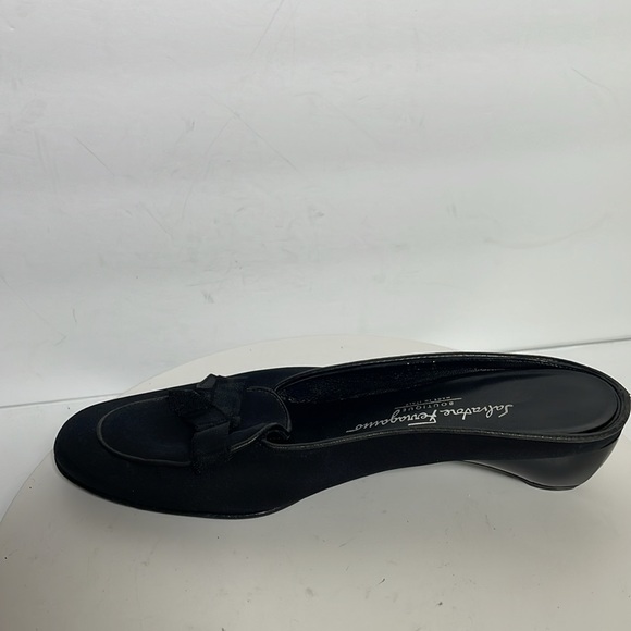 Salvatore Ferragamo black mules size 6.5 B - Picture 8 of 12